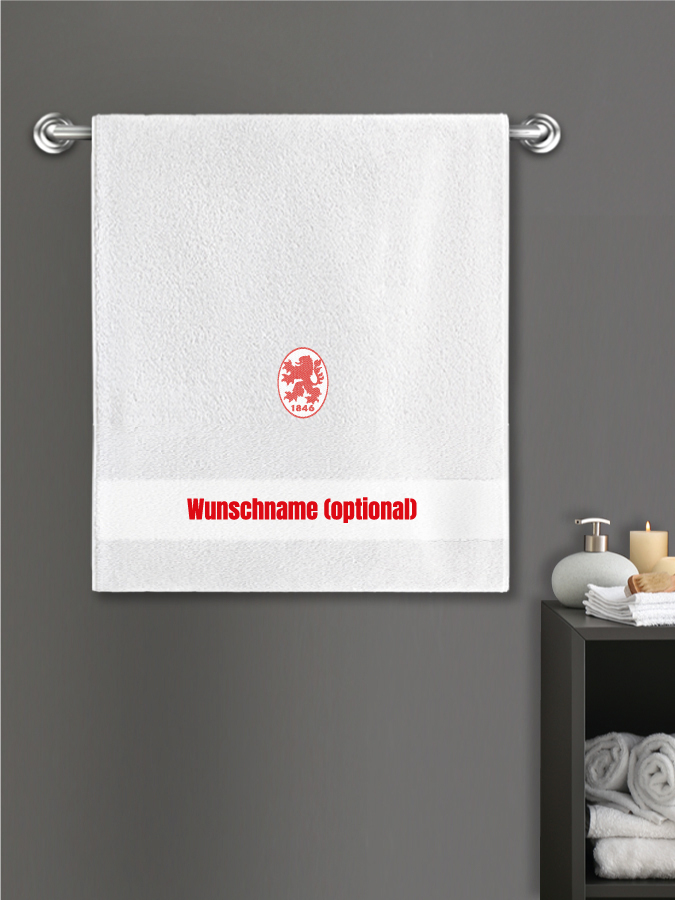 Badehandtuch Team Sticklogo