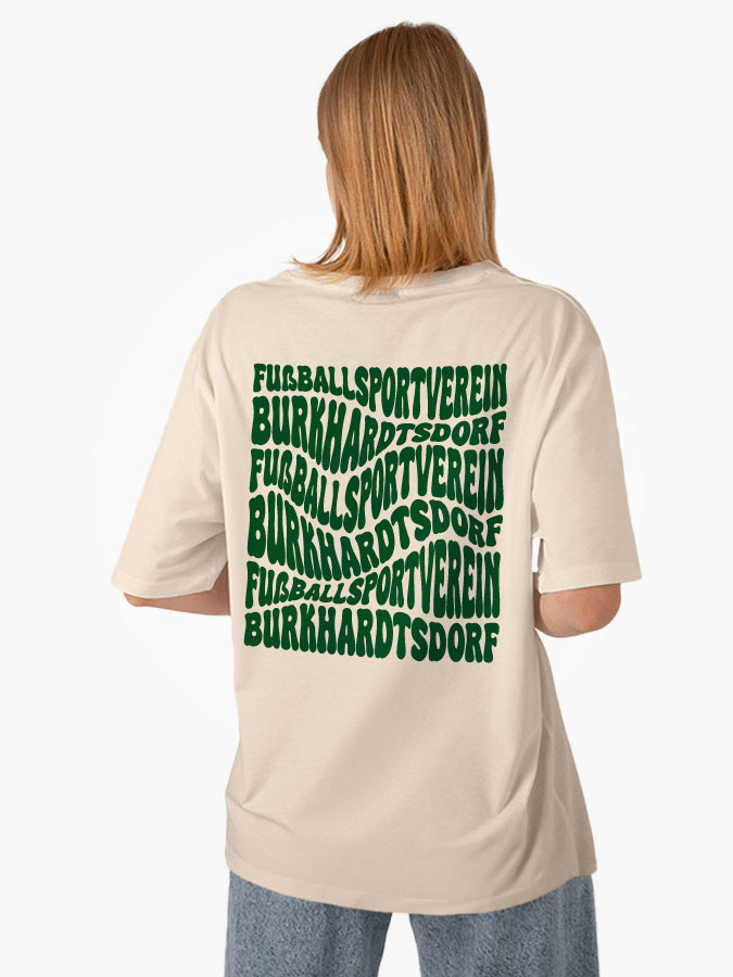Oversized Shirt Wavy Damen
