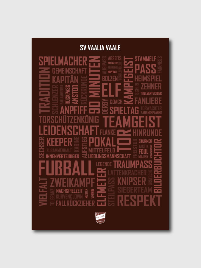 Wandposter Values