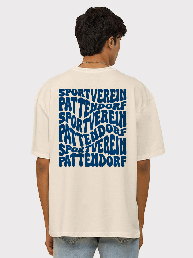 Oversized Shirt Wavy Herren