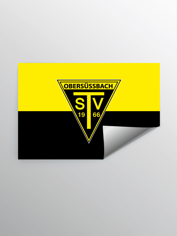 Aufkleber DIN A7 Logo