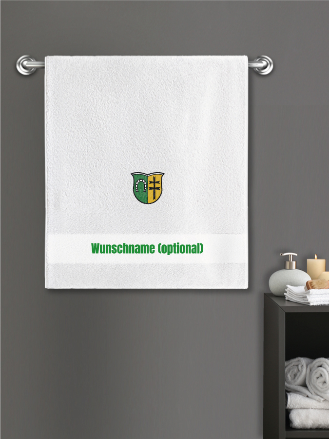 Badehandtuch Team Sticklogo