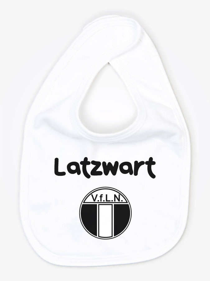 Babylätzchen Latzwart