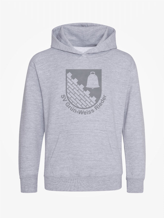 Hoodie All Grey Kids Unisex