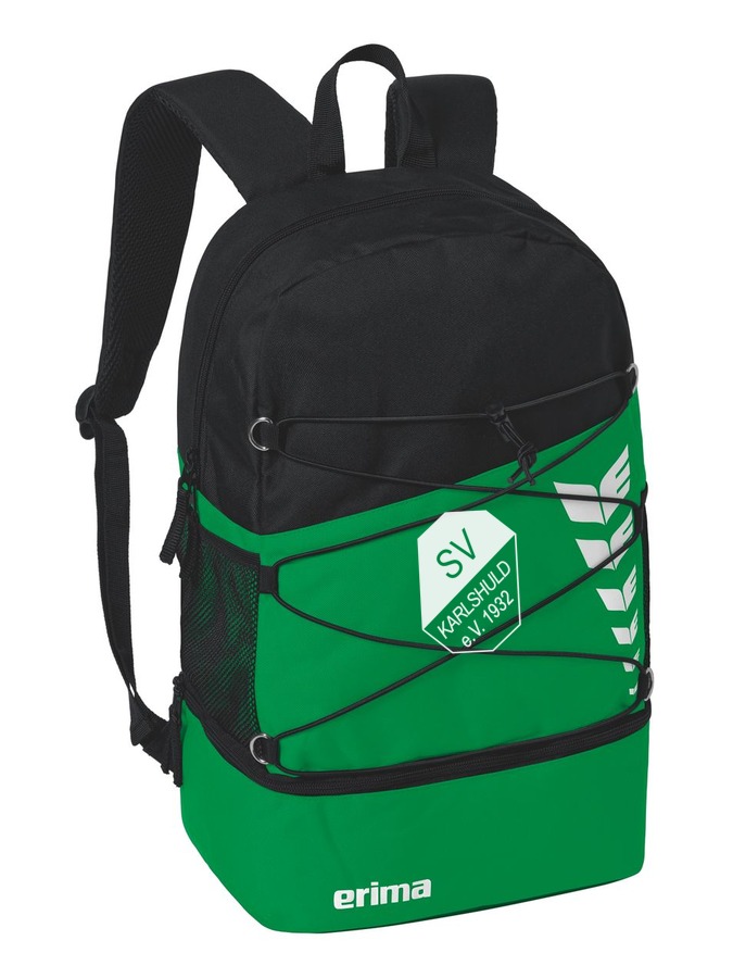 Erima Six Wings Rucksack mit Bodenfach