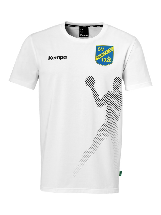 Kempa T-Shirt Black & White