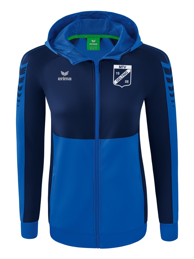 Erima Six Wings Trainingsjacke mit Kapuze Damen