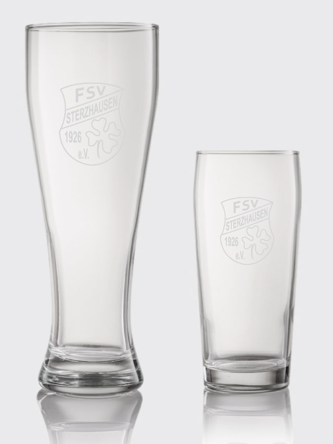 Biergläser Gravur