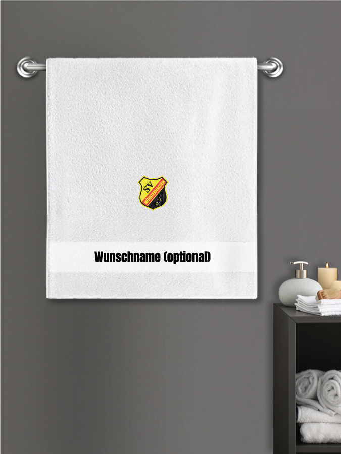 Badehandtuch Team Sticklogo