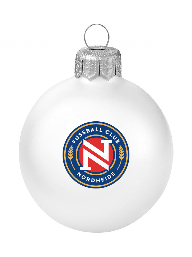 Weihnachtskugel Logo 8cm