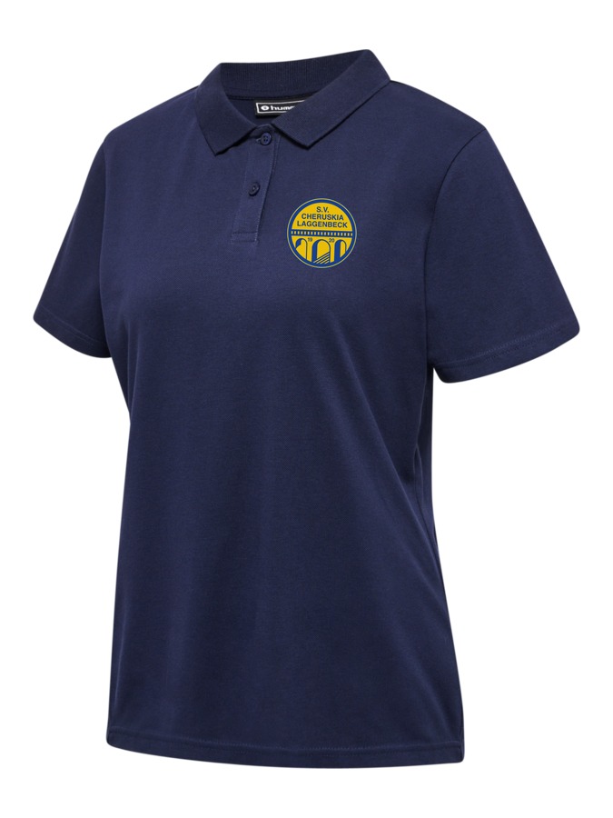 Hummel Red Stretch Polo Damen