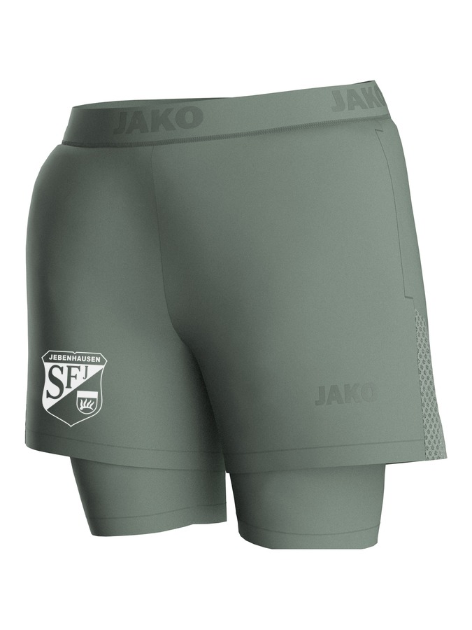 Jako 2-in-1-Short Power Damen