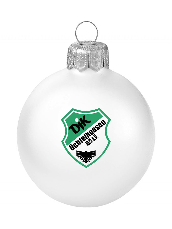 Weihnachtskugel Logo 8cm