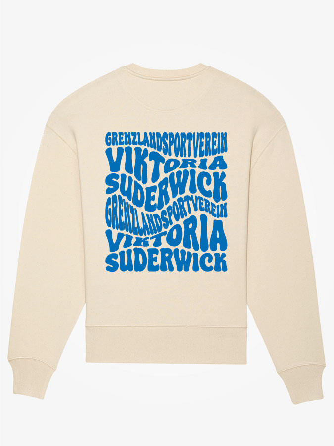 Oversized Sweater Wavy Herren