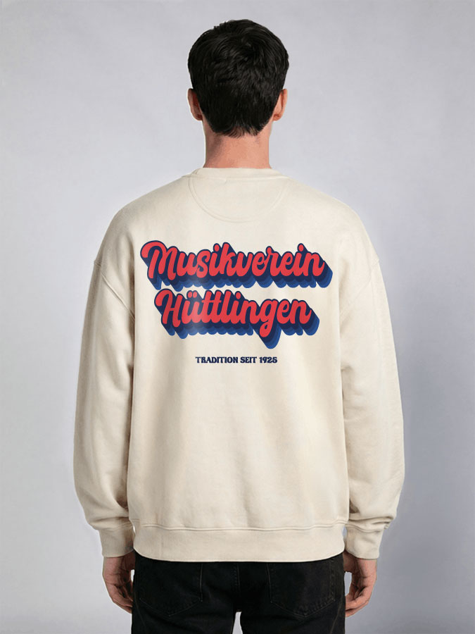 Oversized Sweater Vintage Herren