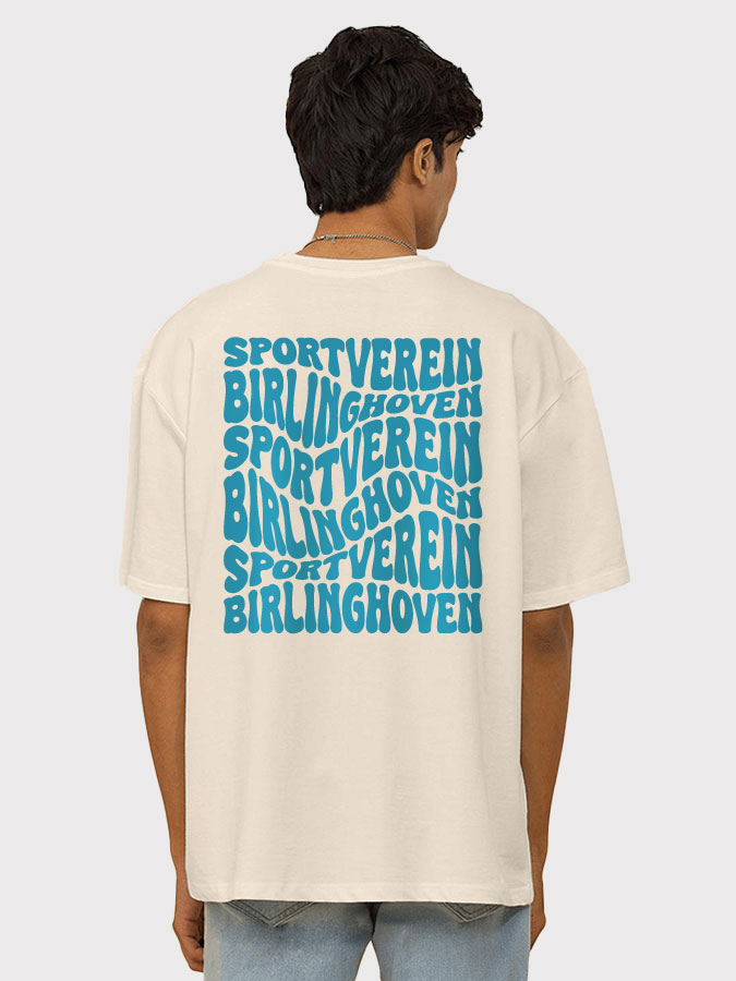 Oversized Shirt Wavy Herren