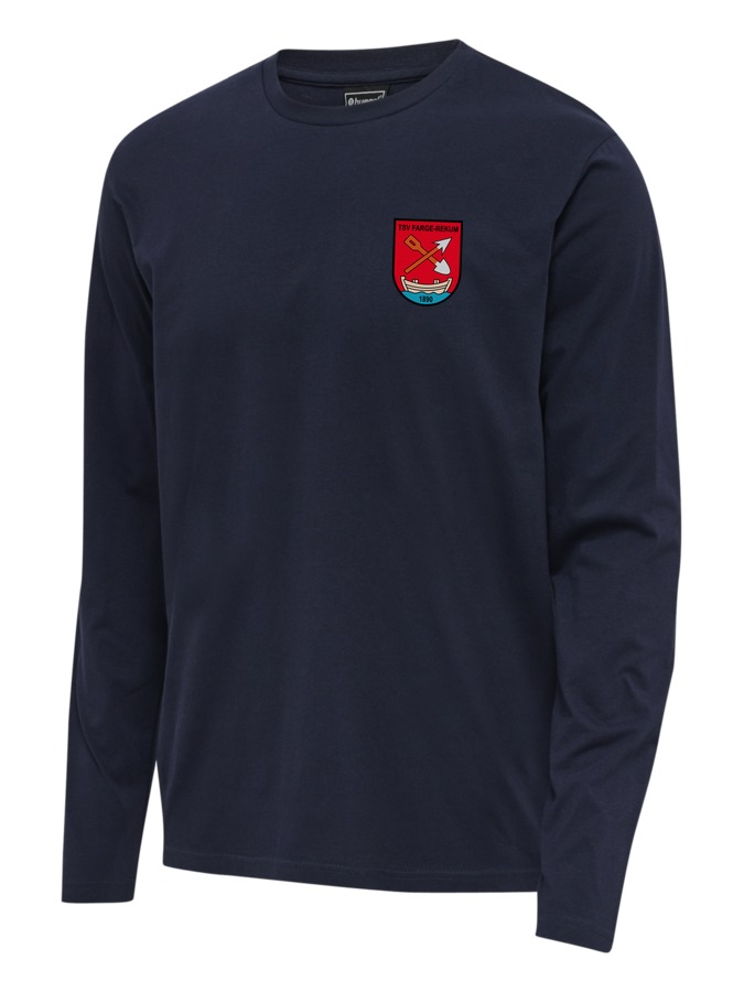 Hummel Red Basic T-Shirt Langarmshirt
