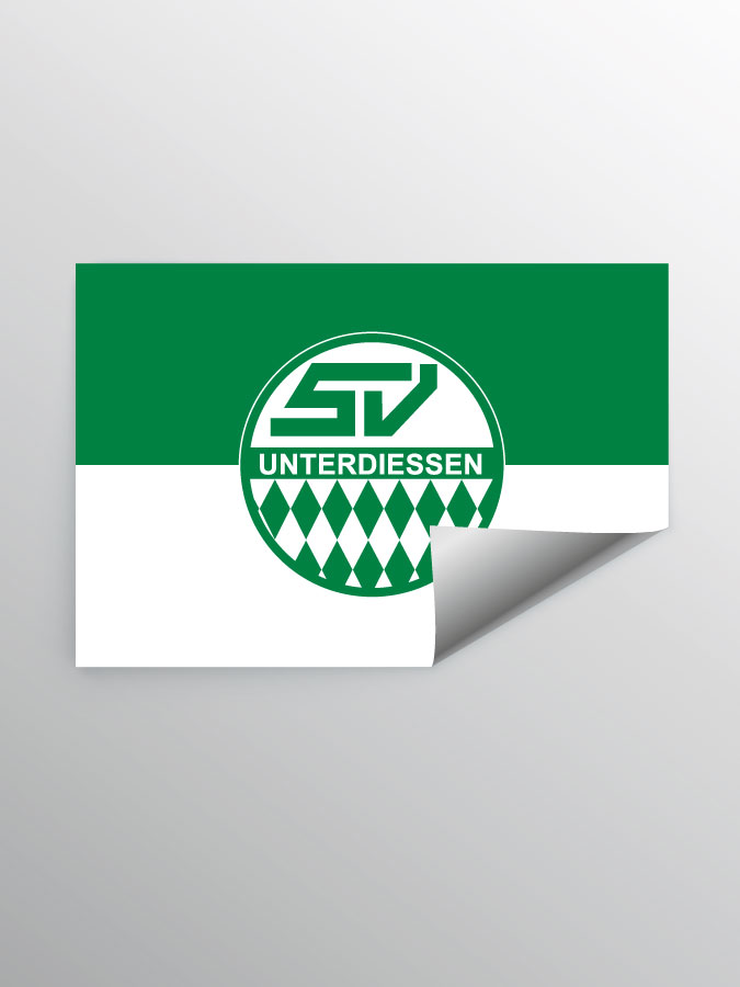 Aufkleber DIN A7 Logo
