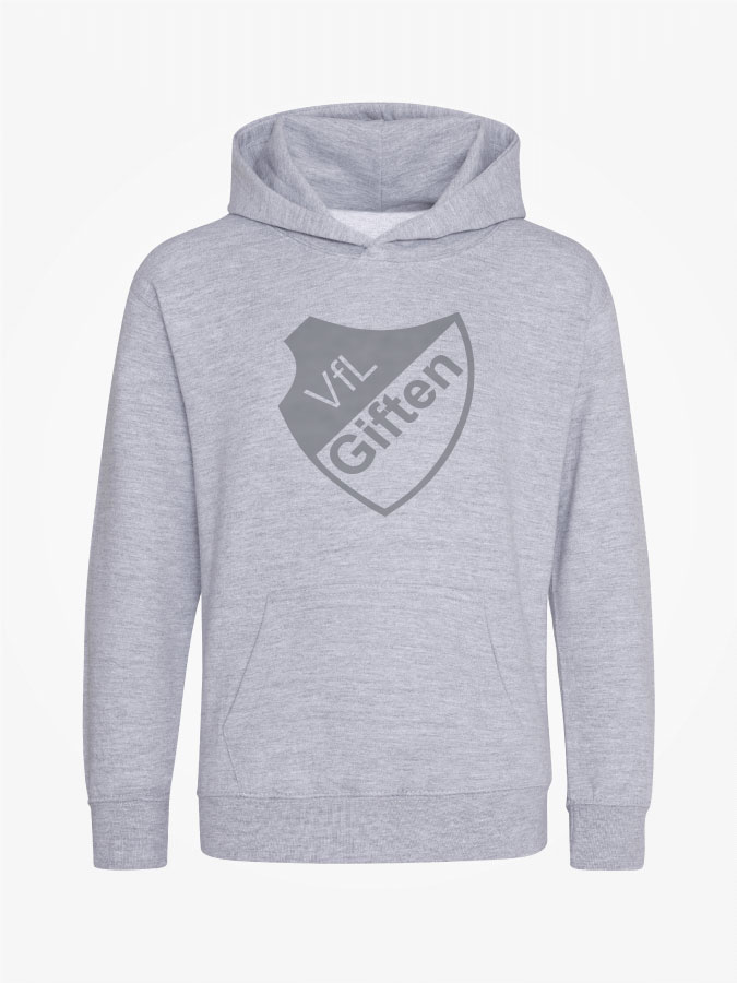 Hoodie All Grey Kids Unisex