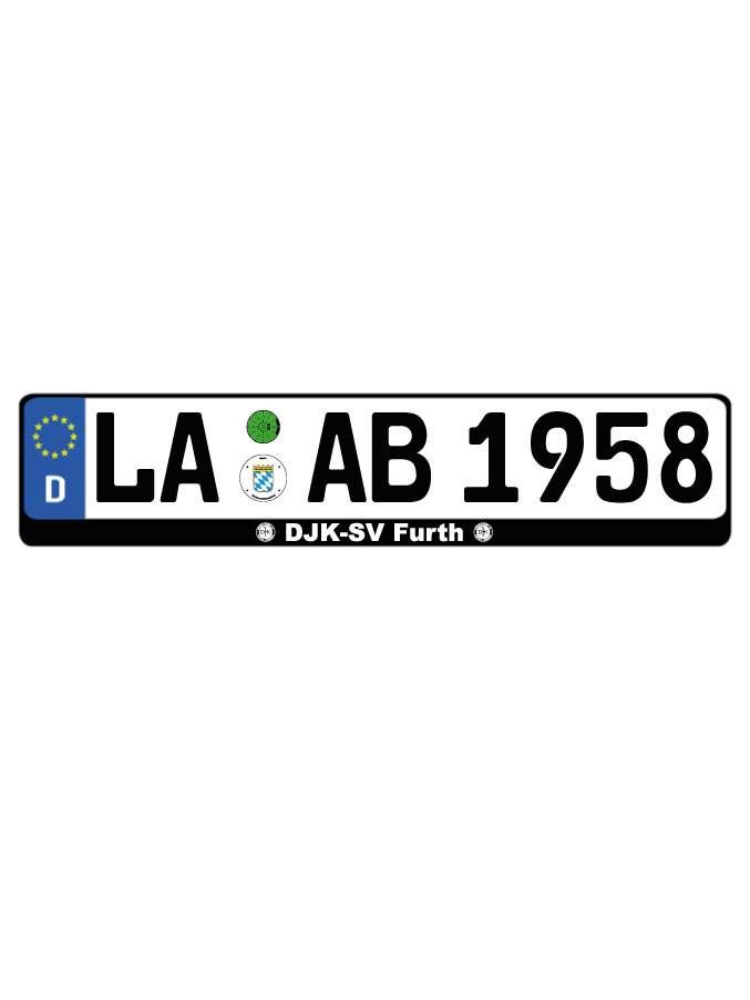 Kennzeichenhalter Kalden (2er Set)