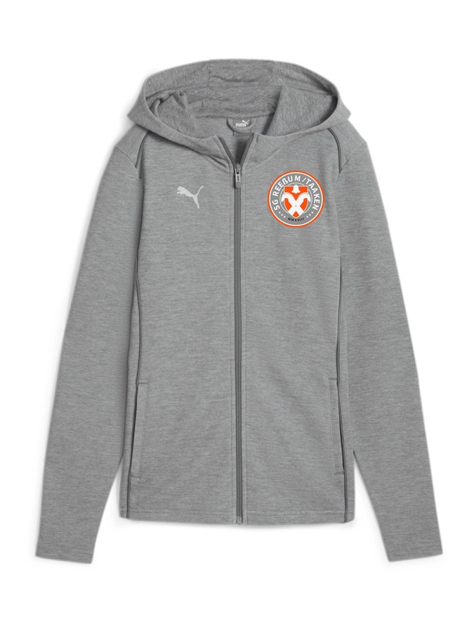 PUMA teamFINAL Casuals Kapuzenjacke Damen
