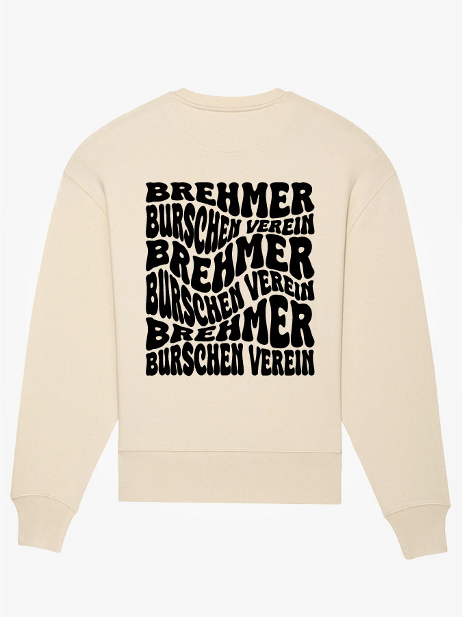 Sweatshirt Oversized Wavy Herren