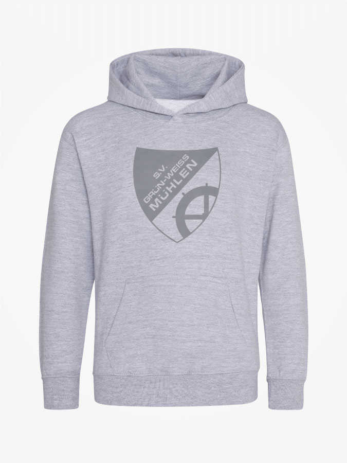Hoodie All Grey Kids Unisex
