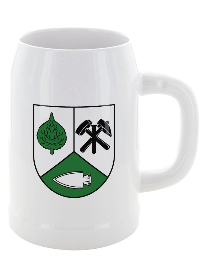 Bierkrug 0,5l Logo