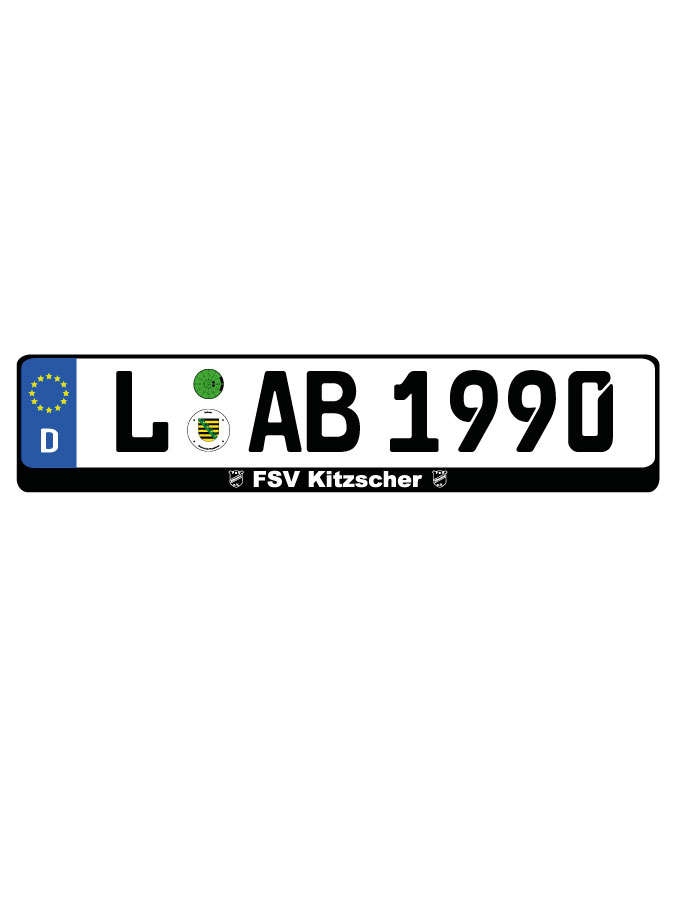 Kennzeichenhalter Kalden (2er Set)
