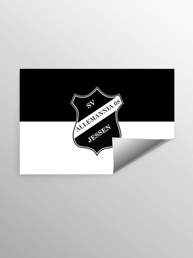 Aufkleber DIN A7 Logo