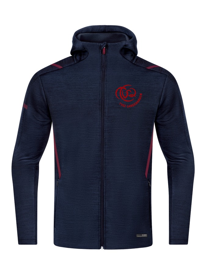 Jako Freizeitjacke Challenge mit Kapuze