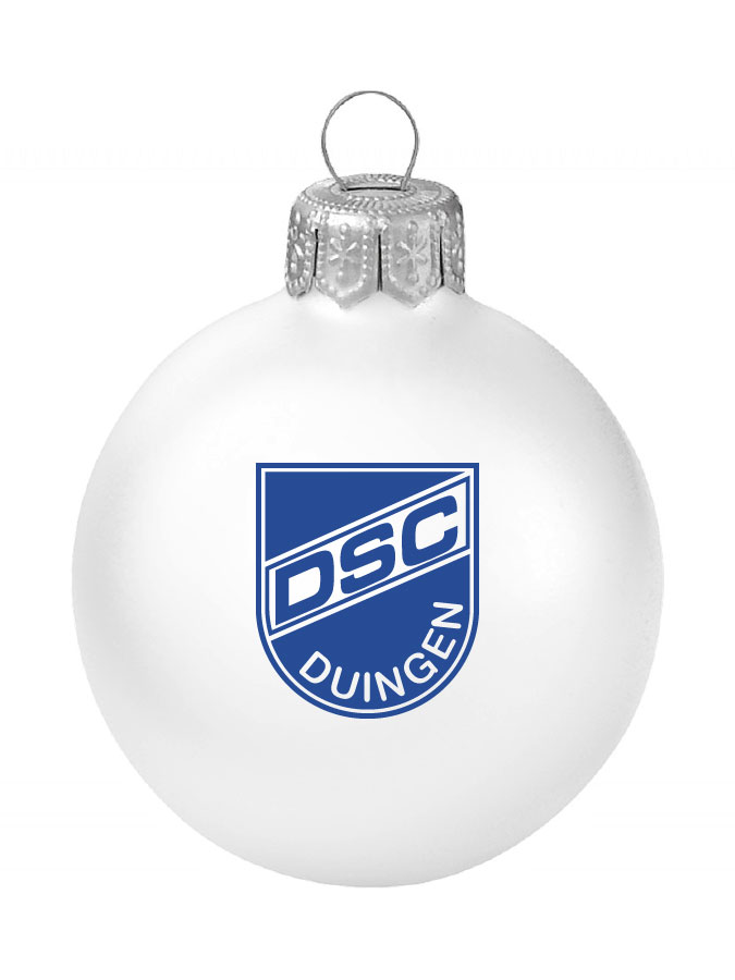 Weihnachtskugel Logo 8cm