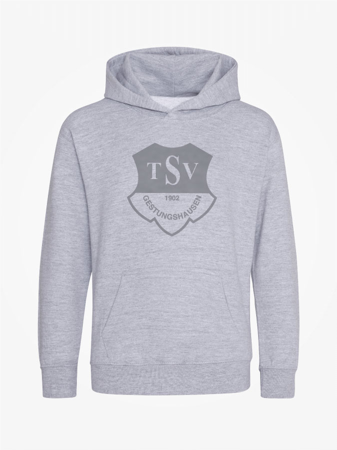 Hoodie All Grey Kids Unisex
