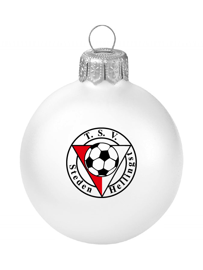Weihnachtskugel Logo 8cm