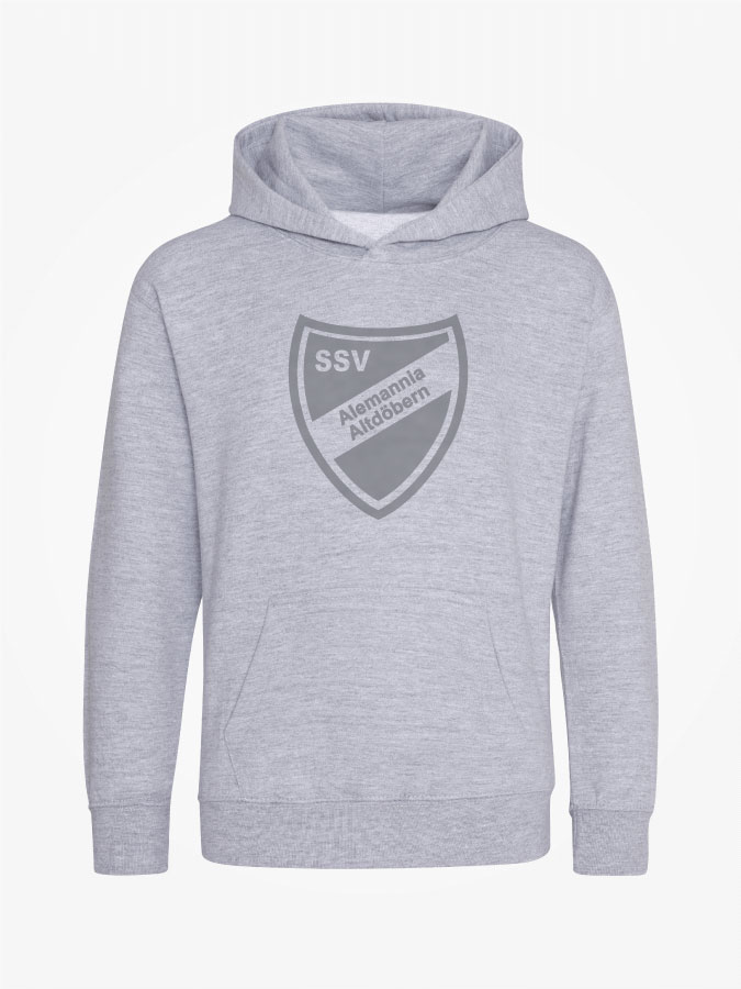 Hoodie All Grey Kids Unisex