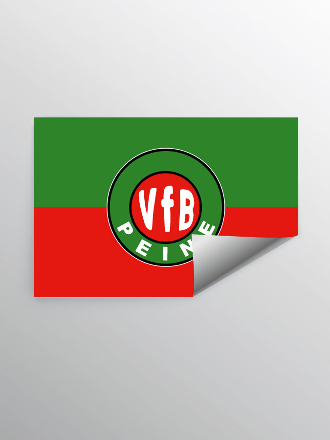 Aufkleber DIN A7 Logo