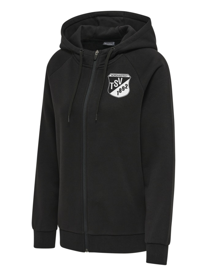 Hummel Red Classic Zip Hoodie Damen