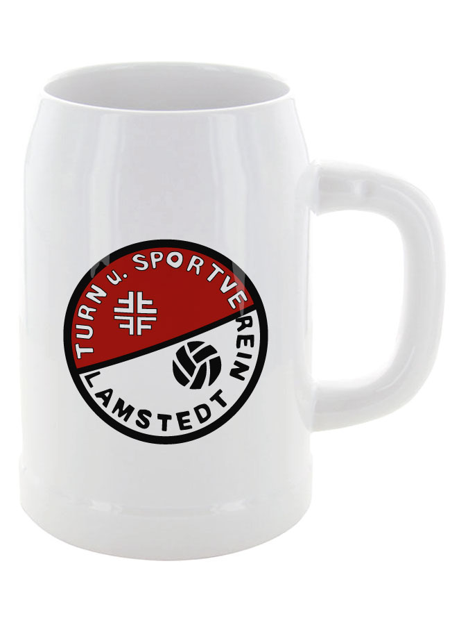 Bierkrug 0,5l Logo