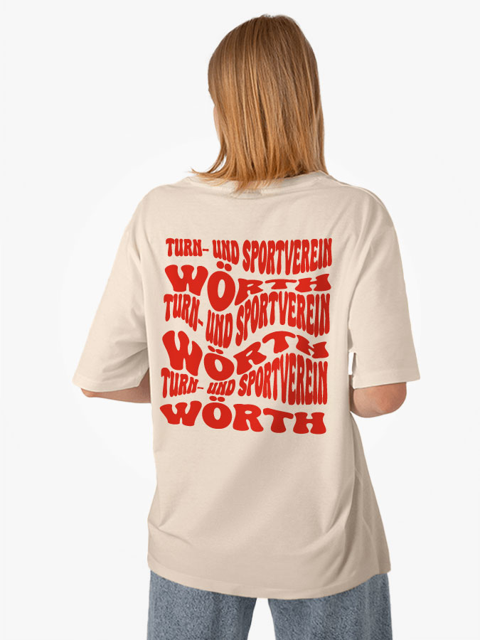 Oversized Shirt Wavy Unisex