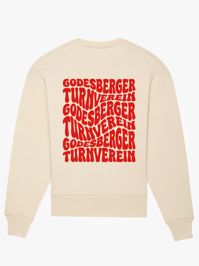 Sweatshirt Oversized Wavy Herren