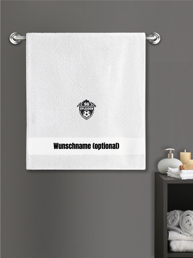 Badehandtuch Team Sticklogo