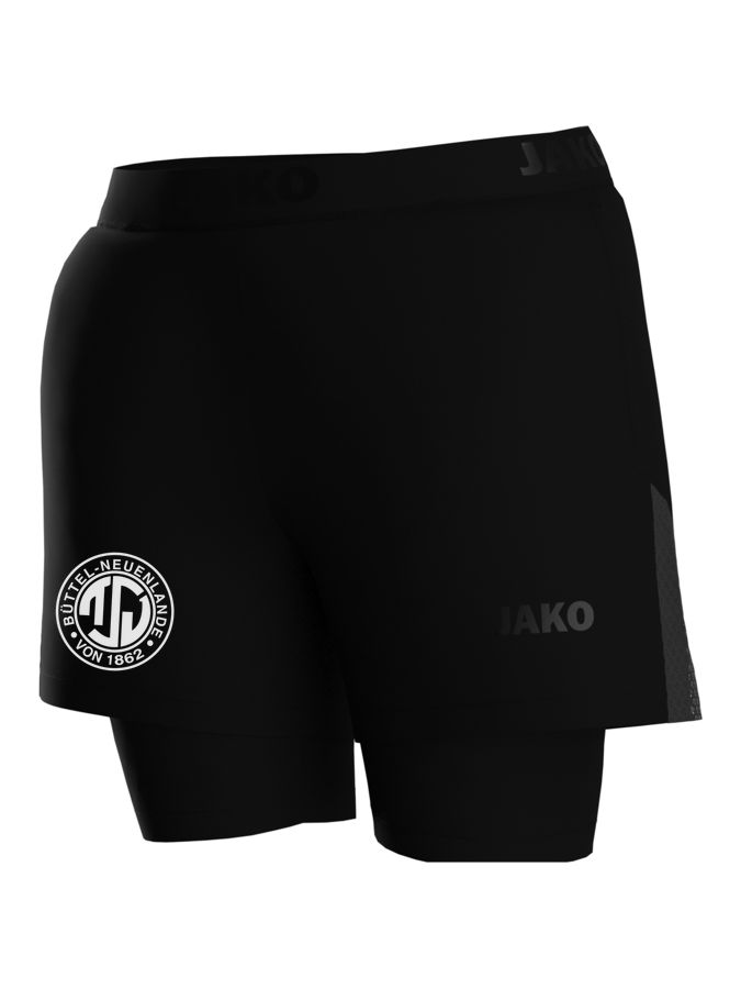 Jako 2-in-1-Short Power Damen
