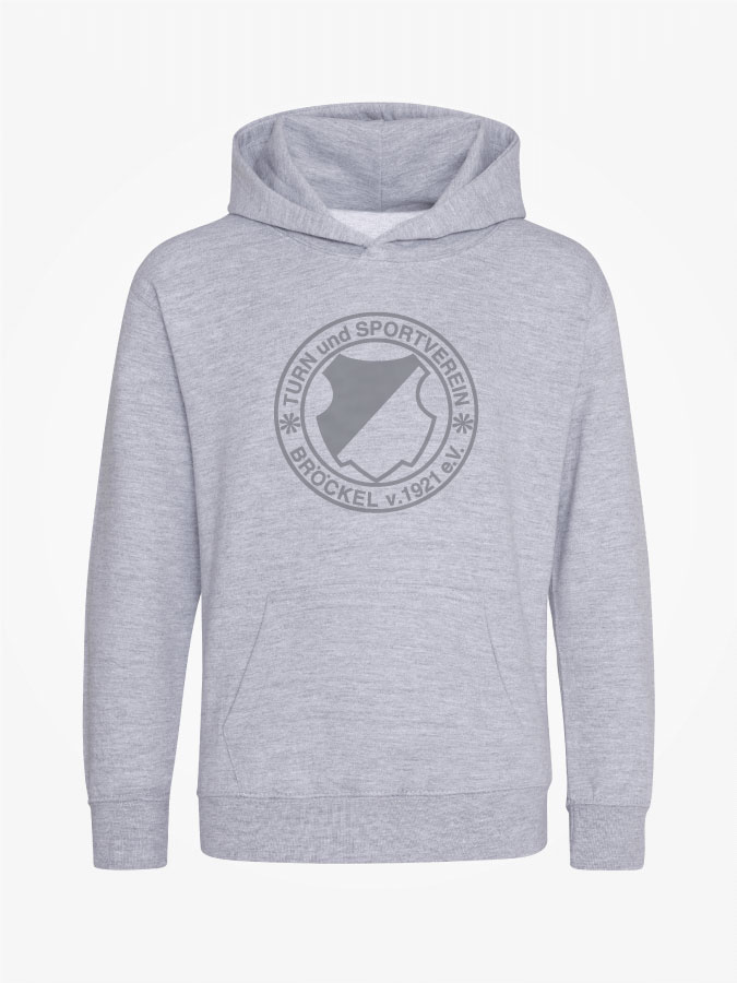 Hoodie All Grey Kids Unisex