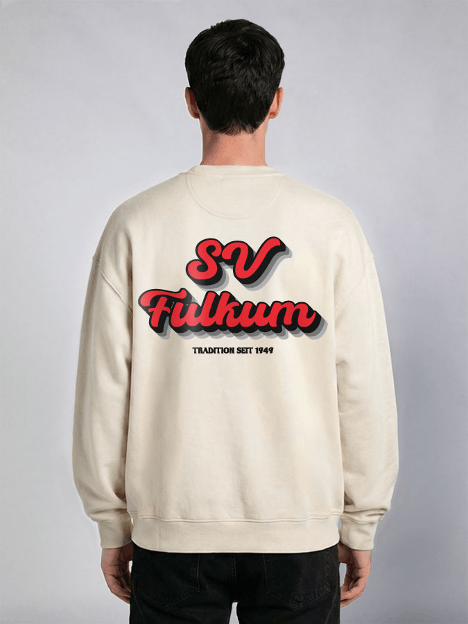Oversized Sweater Vintage Herren