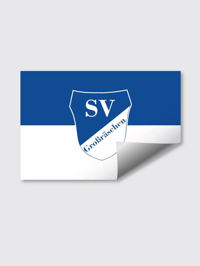 Aufkleber DIN A7 Logo