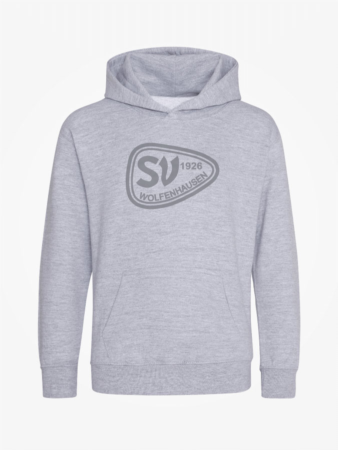 Hoodie All Grey Kids Unisex