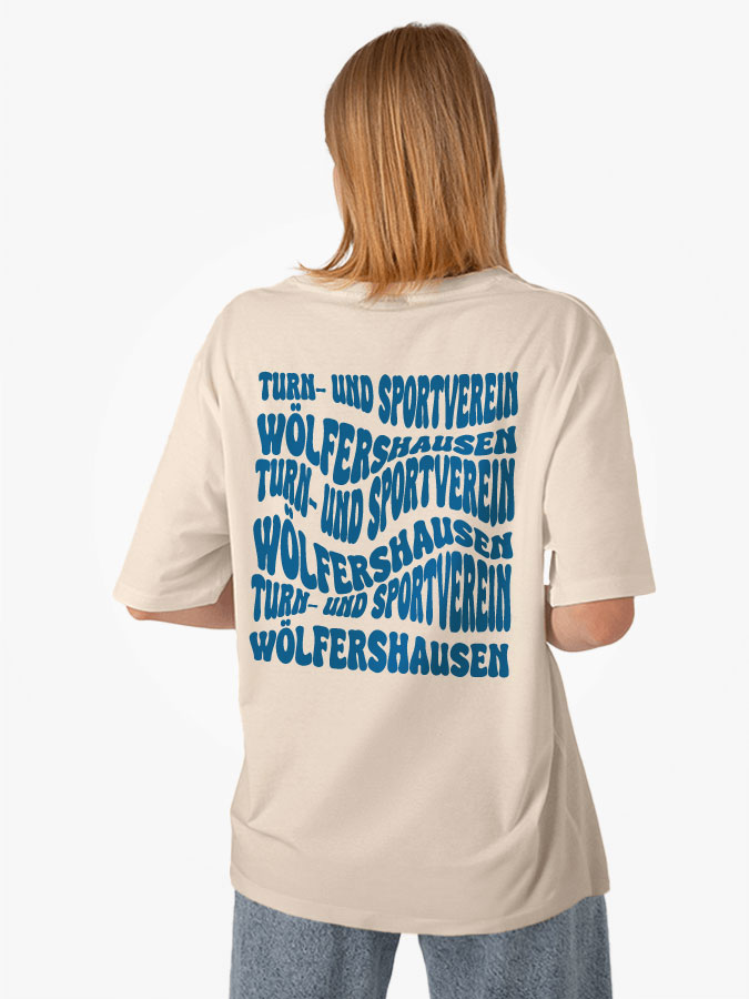 Oversized Shirt Wavy Unisex