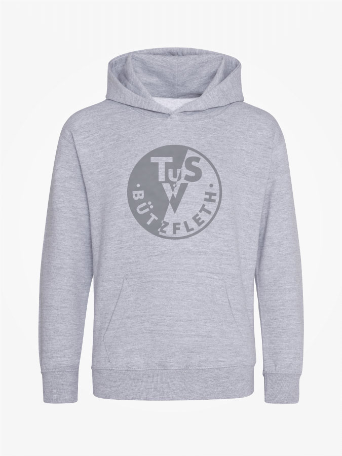 Hoodie All Grey Kids Unisex