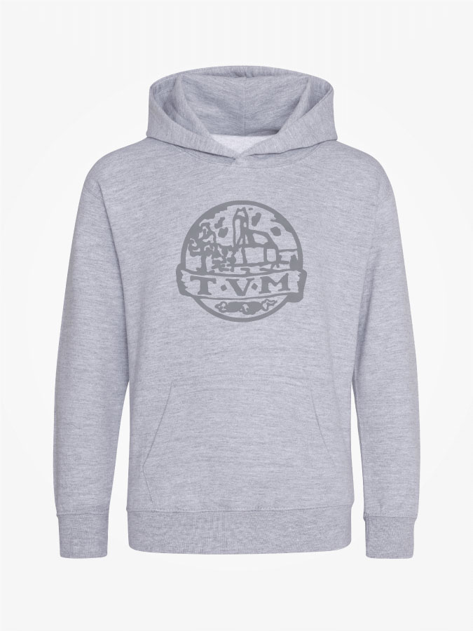 Hoodie All Grey Kids Unisex
