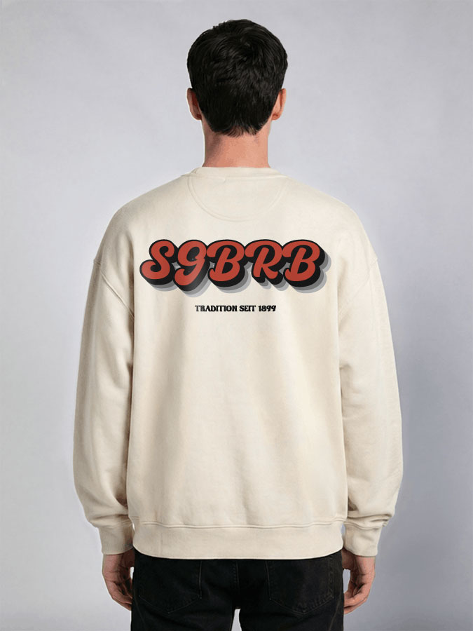 Oversized Sweater Vintage Herren